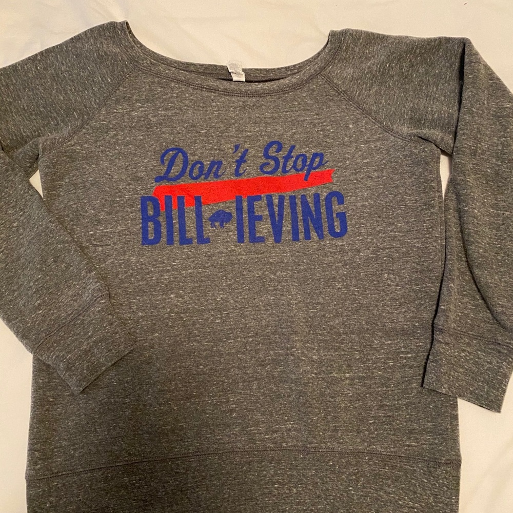 Buffalo Bills Don’t Stop BILLIEVING Sweatshirt